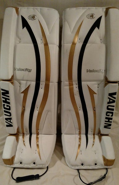 Vaughn Velocity Pro Spec Goalie Leg Pads Senior 35" +1.5"