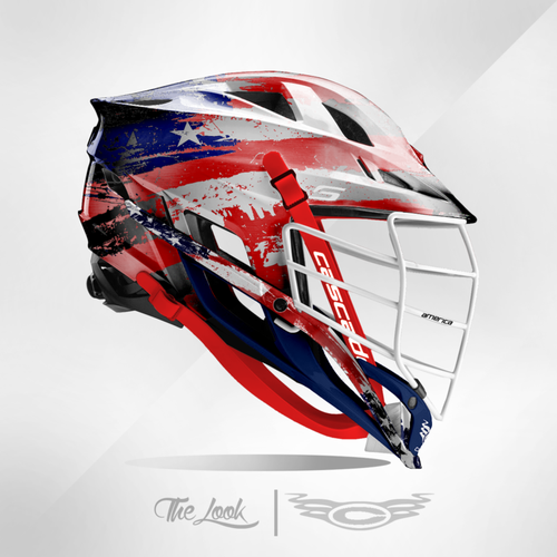 American flag wrap gunmetal Cascade S