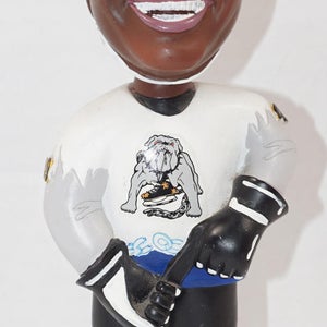ROGER MAXWELL BOBBLEHEAD LONG BEACH ICE DOGS MINOR LEAGUE - MISSING HOCKEY STICK