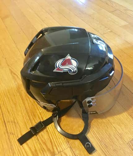 New CCM Vector V08 Helmet Colorado Avalanche