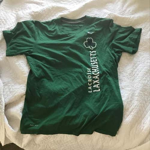 Laxachusetts Celtics Theme Shooter Shirt Dri Fit