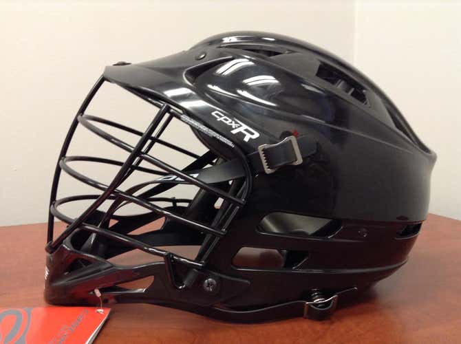 New Cascade CPX-R Helmet Adult (black/black w/Chin Strap)