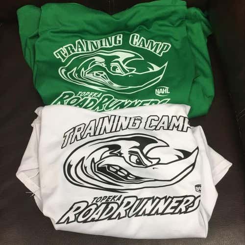 Green and White Topeka Jerseys