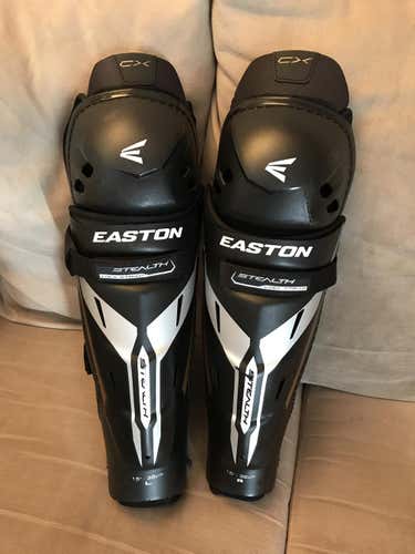 New Easton Stealth CX Shin Pads Senior 15”
