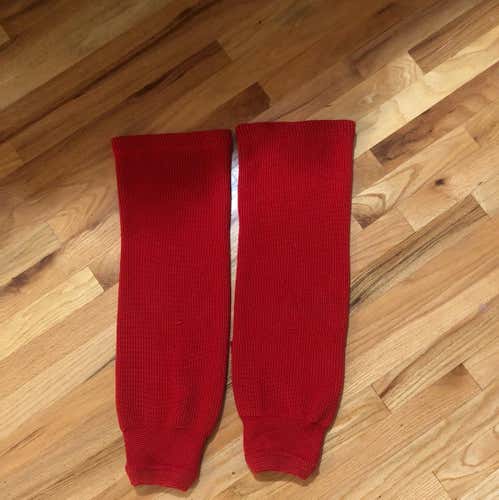 Red Hockey Socks 24”