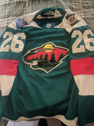 Stadium Series Minnesota Wild Vanek jersey