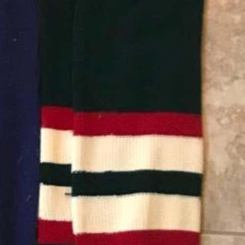 Large Green Knit Socks