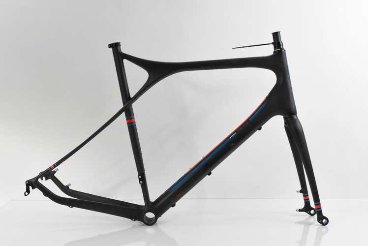 GT Grade Carbon Gravel Frameset Raw/Red XXL 60cm