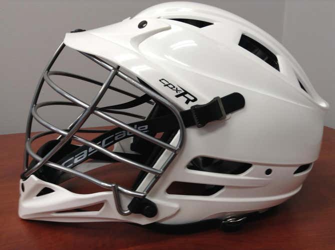 New Cascade CPX-R Helmet Adult (white/silver)