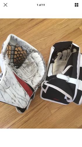 Mike Condon CCM Extreme Flex III Goalie Glove & Blocker