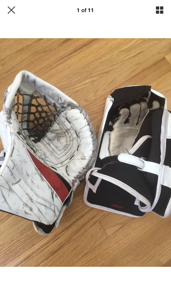 Mike Condon CCM Extreme Flex III Goalie Glove & Blocker