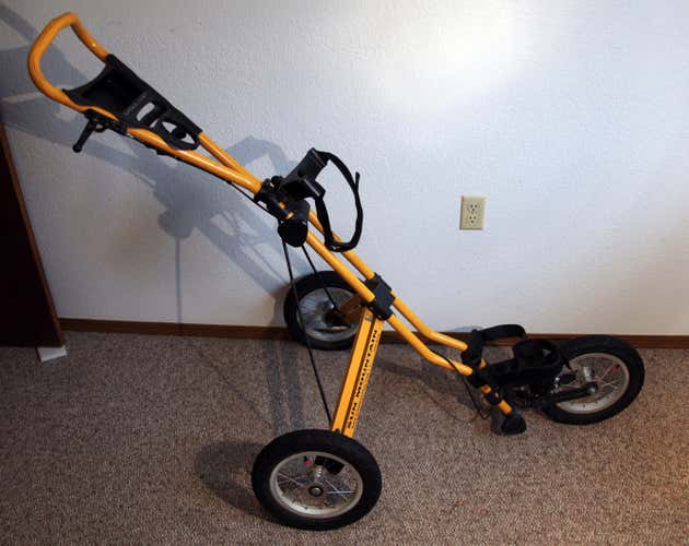 Sun Mountain Speed Cart V1 Golf Pull Cart 3 Wheels Push Yellow SC1