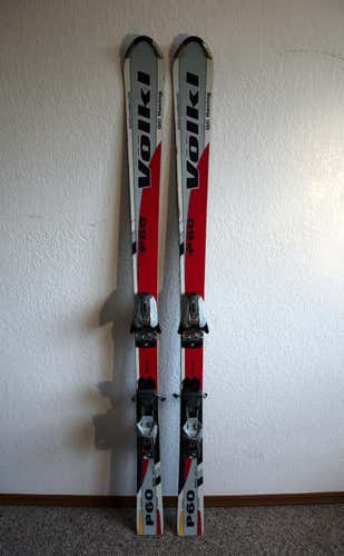 Volkl P60 GC Men's Downhill Skis 149 cm. Marker M1000 Bindings