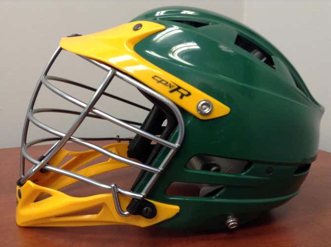 New Cascade CPX-R Helmet Adult (green/yellow/silver)