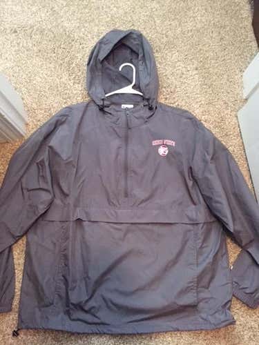 Grey Chico State Windbreaker