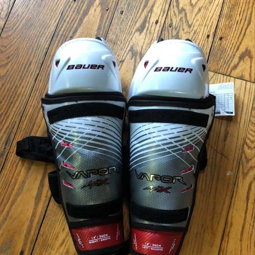 New Bauer Vapor APX 14” Shin Guards