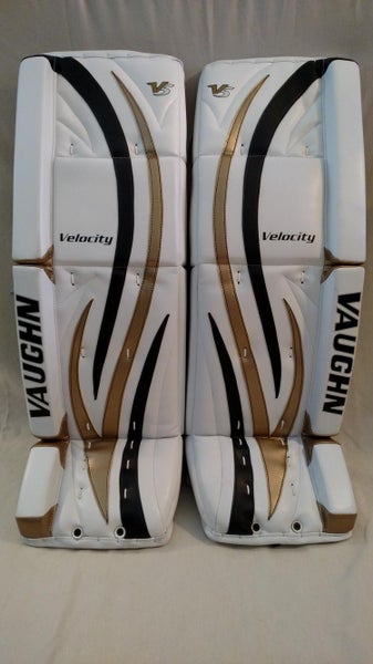 New Vaughn Velocity V5 Goalie Leg Pads Senior Pens colors