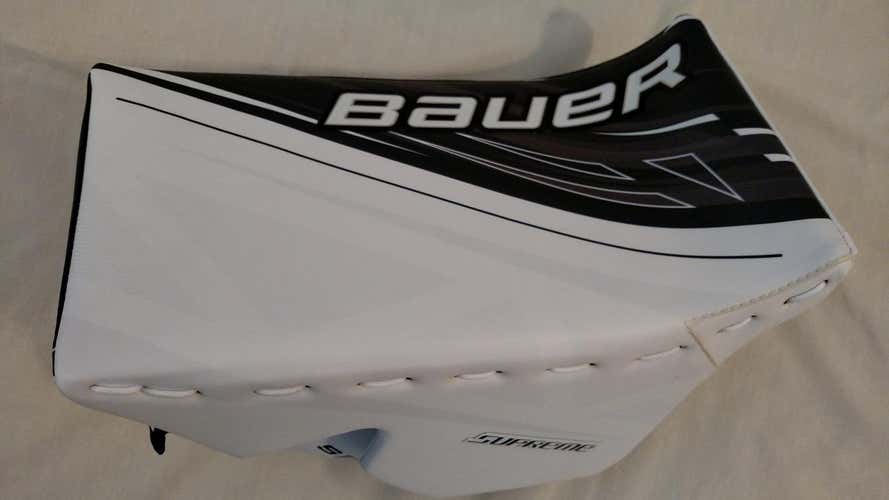 New Bauer Supreme S190 Goalie Blocker Regular Senior