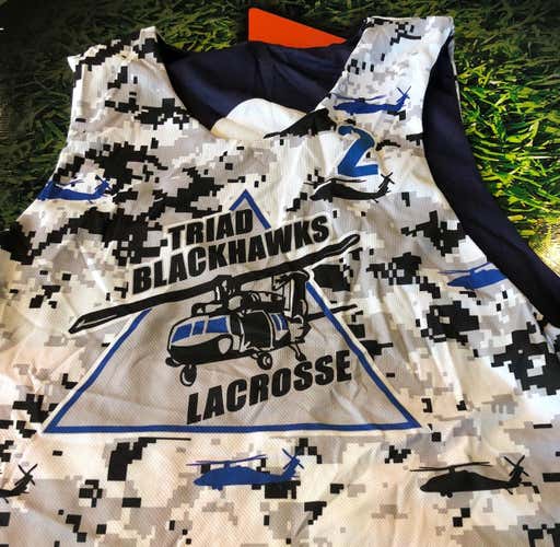 Triad Blackhawks Lacrosse Pinnie