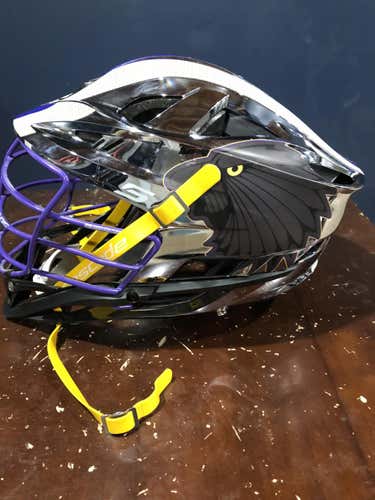Iroquois nationals black Crome Cascade S Helmet