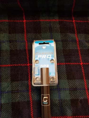 Brand New East Coast Dyes (ECD) Carbon Pro Flex 8 Attack Shaft Black