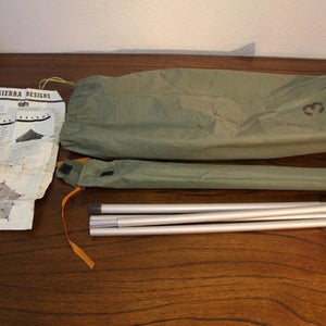 Sierra Designs Origami 4 Tent Pole, Storage Bag etc.