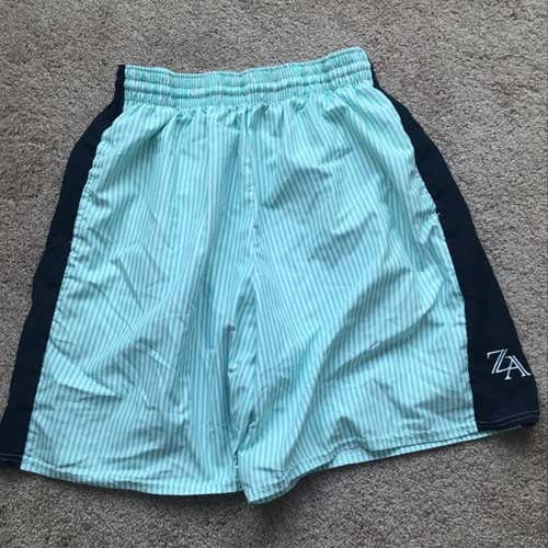 Striped Green/White Shorts (XL)