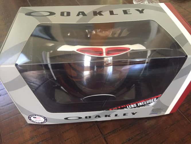Oakley Airbrake U.S. Olympic Team Goggle Blk Irid. Persimmon extra anti fog lens