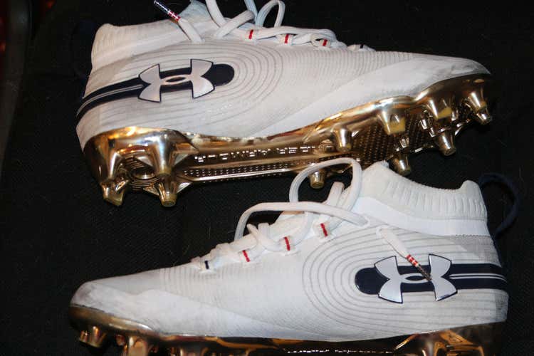 Under Armour All American Game Spotlight White Cleats