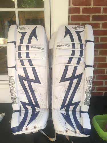 Vaughn Goalie Leg Pads Senior 38 plus 1