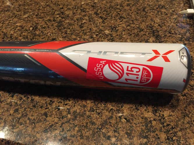 New Easton 2018 Ghost X Bat