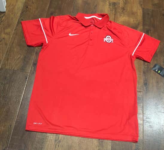 New Nike Ohio State Polo Shirt