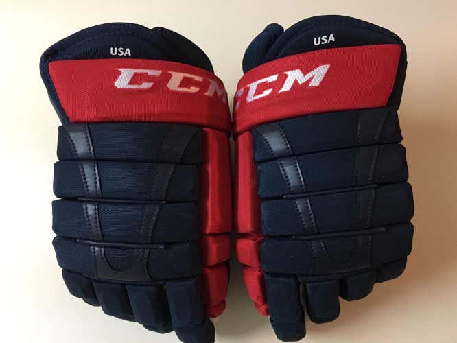 New CCM HG96 Team USA Gloves Senior 14"