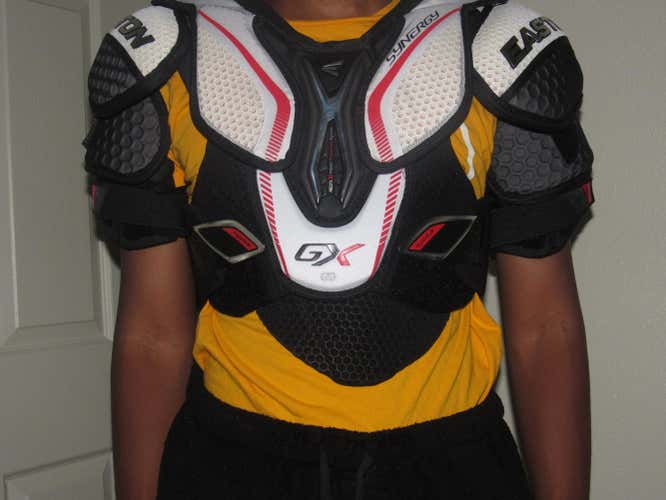 Easton Synergy GX Shoulder & Shin Pads Senior Set