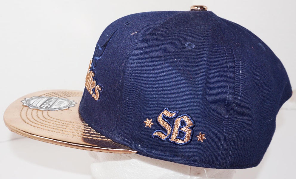 STREET BULLIES NAVY GOLD - ADULT SIZE CAP BY HAT HUGE CLOTHING CO NEW | SidelineSwap STREET BULLIES NAVY GOLD - ADULT SIZE CAP BY HAT HUGE CLOTHING CO NEW | SidelineSwap