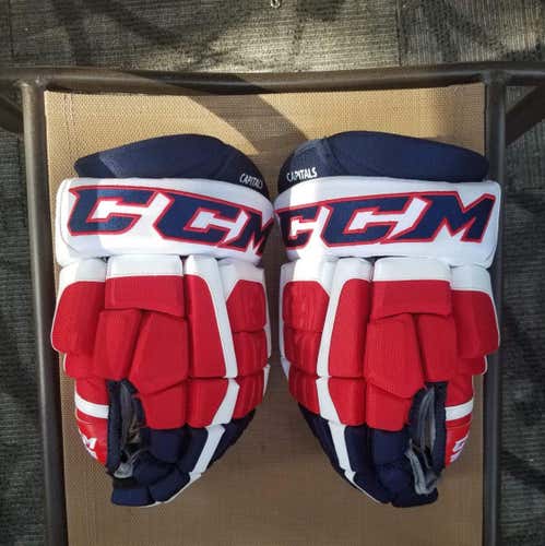 Ccm Capitals Pro Stock Gloves 14”