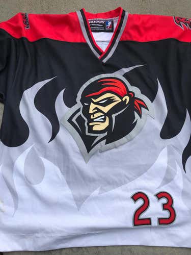 2003 Brad Self Game Worn Ottawa Rebel Jersey