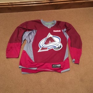 Training Camp Numbered Avalanche Jerseys Sz 58