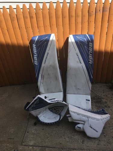 Like New Bauer 1s Odin Goalie Equipment (Full Set) Senior Medium