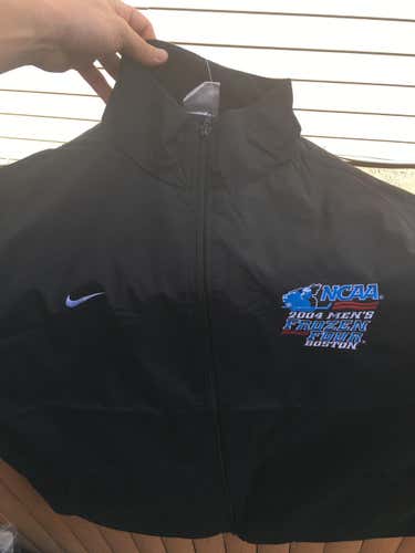 New 2004 Frozen Four Nike Full Zip Warm Up Track Jacket Team Issued