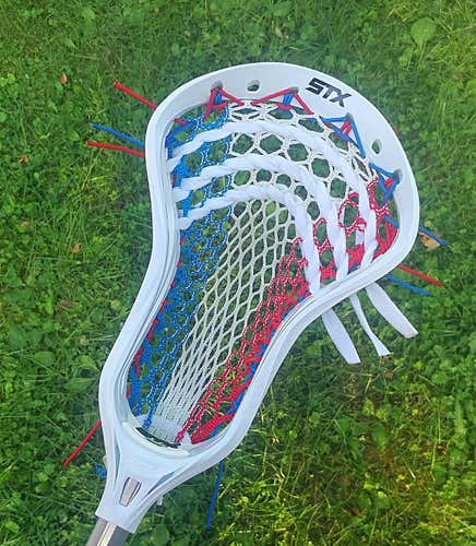 1 BNWT STX Surgeon 10 500 Lacrosse Head Hand Strung w/ Mint Pro USA Semi-Soft Mesh-NO TRADES