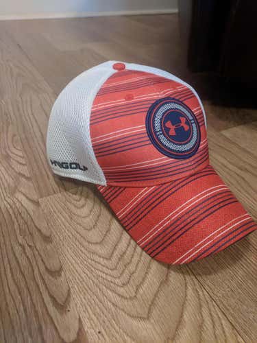 Under Armour red, white, and blue golf hat