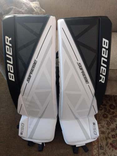 New Bauer S150 Goalie Leg Pads Large