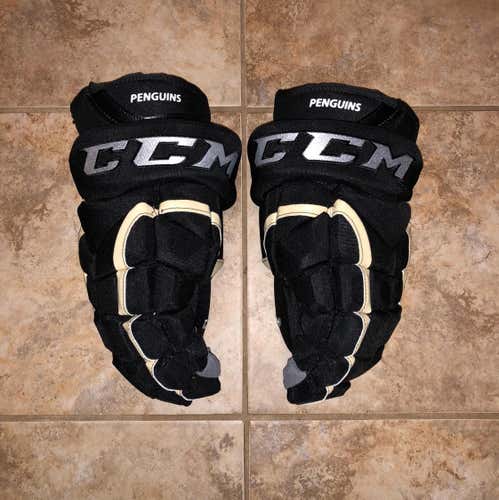 Pro Stock 13” CCM HG12 Gloves Pittsburgh Penguins