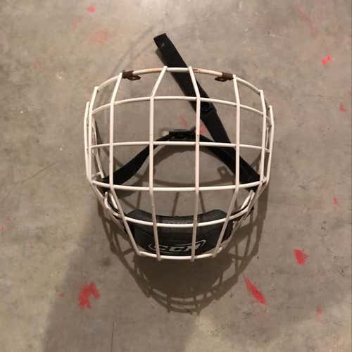 White CCM Cage