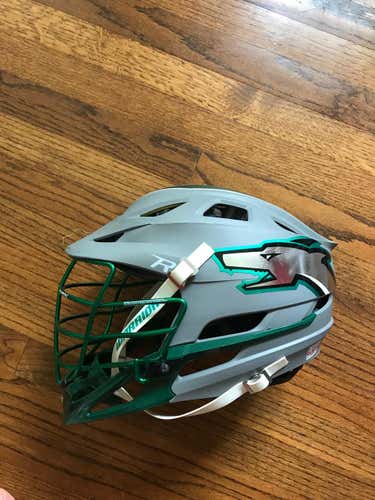 Gray Loyola Lacrosse Practice Helmet