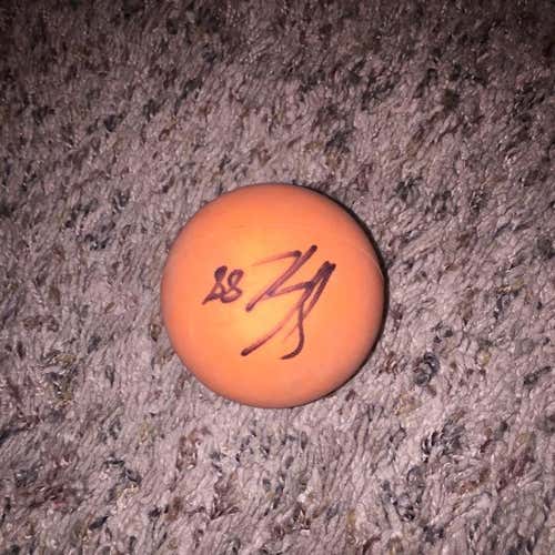 Signed Ball Used In MLL Game