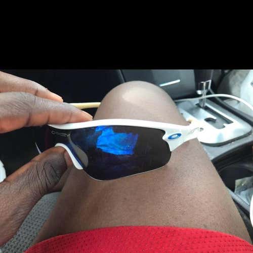 Oakley Radar Blue And White