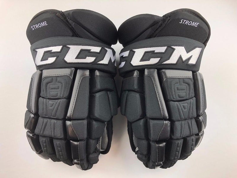 NEW! CCM CL NEW YORK ISLANDERS 3RD NHL PRO STOCK HOCKEY PLAYER GLOVES 14" STROME
