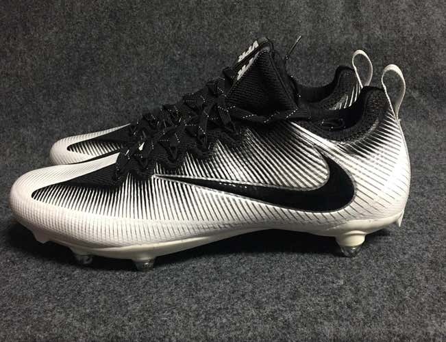Nike Vapor Untouchable Pro D TB Football Cleats 885824 100 White/Black Size 12